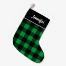 Recherche de green chaussette de noël Monogrammé