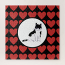 Recherche de chaton noir puzzles Chatte