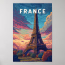 Recherche de eiffel tour posters Arc de triomphe