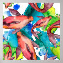 Recherche de poisson rouge art Couleur