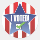 Recherche de palin autocollants Vote