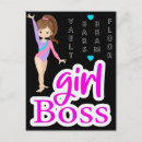 Recherche de bos cartes postales Chef de fille