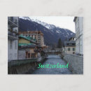 Recherche de montagne suisse cartes postales Ville