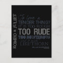 Recherche de romeo cartes postales Théâtre