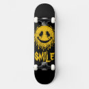 Recherche de sourire skateboards Heureux