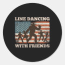 Recherche de country music autocollants Danser