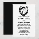 Recherche de country western mariage invitations Équestre