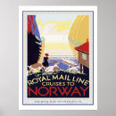 Recherche de fjord norvégien posters Rétro