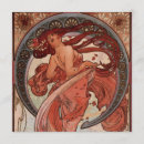 Recherche de mucha vintage invitations Cru