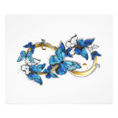 Recherche de papillon art Bleu