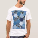 Recherche de bleu de denim tshirts Texture
