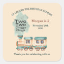 Recherche de train vintage autocollants Choo choo chugga