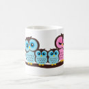 Recherche de famille de hibou tasses Mignon