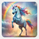 Recherche de licorne blanche autocollants Cheval