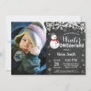 Recherche de de bonhomme neige invitations Onederland d'hiver