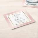 Recherche de save the dates dessous de verres Moderne