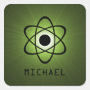 Recherche de symbole atome autocollants Geek