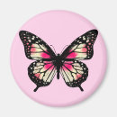 Recherche de fée papillon magnets Rose