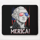 Recherche de george washington tapis souris Américain