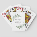 Recherche de faveurs mariage de jeux de cartes Verdure