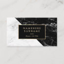 Recherche de marbre blanc moderne cartes visite Sophistiqué