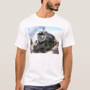 Recherche de machine à vapeur tshirts Locomotive