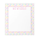 Recherche de motif mignon blocsnotes Professeur
