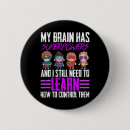 Recherche de cerveau badges Sensibilisation