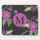 Recherche de fleurs violettes tapis souris Motif