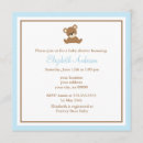 Recherche de simple baby shower garçon invitations Animaux