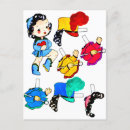 Recherche de poupée papier vintage cartes postales Enfants