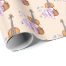 Recherche de violon papier cadeau Floral