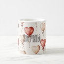 Recherche de ballons de coeur tasses Amour