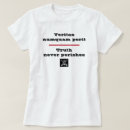 Recherche de veritas tshirts Citations