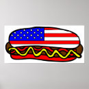 Recherche de nourriture américaine posters Patriotique