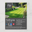 Recherche de paysagiste prospectus Soin de pelouse