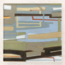 Recherche de peinture moderne dessous de verres Wyatt normand