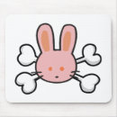 Recherche de crânes roses tapis souris Conception