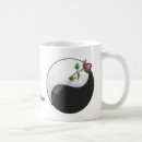 Recherche de yin yang tasses Fleur