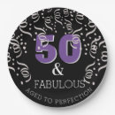 Recherche de happy birthday assiettes 50e anniversaire