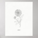 Recherche de dessin trait art Floral