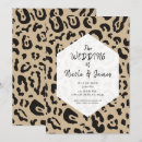 Recherche de léopard mariage invitations Safari