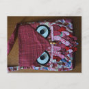 Recherche de hibou de patchwork Tissu
