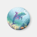Recherche de animaux sous marins magnets Aquarelle