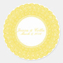 Recherche de dentelle jaune Jolie