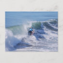 Recherche de surfeurs cartes postales Vague