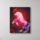 Recherche de cheval rouge art Pour elle