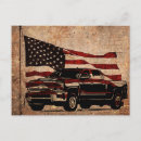 Recherche de drapeau grunge cartes postales Américain