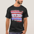 Recherche de de déchets blancs tshirts Cou rouge