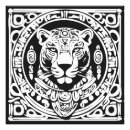 Recherche de aztèques posters Noir et blanc